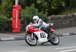 Richard Stott approaching Quarterbridge, Douglas.