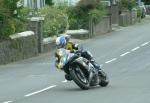 Duncan Baillie approaching Sulby Bridge.