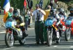 Peter Wilkins (number 46) at Start Line, Douglas.