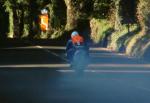 Herbie Ronan smoking at Ballacraine.