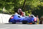 Bill Currie/Mark Cox at Ballaugh Bridge.