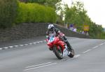 Michael Dunlop at Signpost Corner, Onchan.