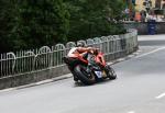 David Hewson approaching Braddan Bridge.