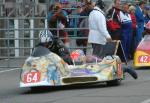 Errol Craven/Jason Miller at the TT Grandstand, Douglas.