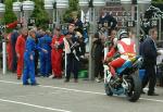 Christopher Dean in the pits, Douglas.