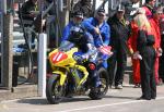 Chris Heath in the pits, Douglas.