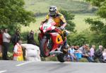 Guy Martin at Ballaugh Bridge.