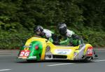 Peter Farrelly/Jason Miller at Braddan Bridge.