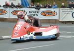 Dick Tapken and Ricky Roberts at Quarterbridge, Douglas.