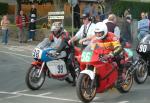 Bill Robertson (98) at the Practice Start Line, Douglas.