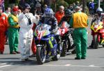 Jim Hodson leaving the Start Line, Douglas.