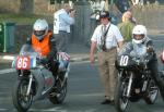 Mark Braithwaite (left) at Start Line, Douglas.