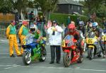 Maurice Walker (84) at the Start Line, Douglas.