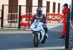 Jason Griffiths at the TT Grandstand, Douglas.