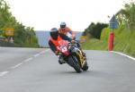 Christer Miinin at Signpost Corner, Onchan.