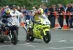 David Bell at the TT Grandstand.