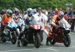 Michael Hose at the TT Grandstand, Douglas.