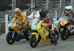 Steve Harper (78) at the Practice Start Line, Douglas.