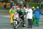 John Bourke at the Start Line, Douglas.