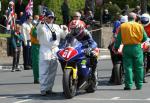 George Spence leaving the Start Line, Douglas.