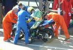 Ian Lougher in the Pits, Douglas.