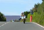 Dennis Booth at Signpost Corner, Onchan.