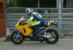 Alan Jackson at the TT Grandstand, Douglas.