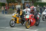 Arthur Browning (95) leaving Practice Start Line, Douglas.