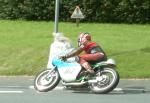 Ken Hankey at Signpost Corner, Onchan.