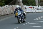 Dean Harrison on Braddan Bridge, Douglas.