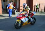 Cameron Donald at the TT Grandstand, Douglas.