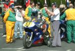 Mike Smith at Start Line, Douglas.