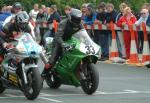 Dave Madsen-Mygdal at the TT Grandstand.