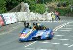 Dan Clark/Nigel Mayers on Braddan Bridge, Douglas.