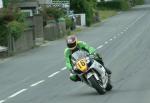 John Barton approaching Sulby Bridge.