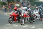 Ian Rycroft (101) leaving Practice Start Line, Douglas.