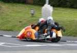 Patrick Geffray/Yann Mairot at Signpost Corner, Onchan.