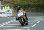 Brian Spooner on Braddan Bridge, Douglas.