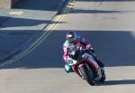 Ian Hutchinson on Bray Hill, Douglas.