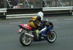 Nigel Davies leaving Start Line, Douglas.