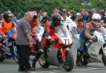 Geoff Sawyer at the TT Grandstand.