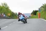 Ryan Farquhar at Signpost Corner, Onchan.