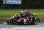 Tony Thirkell/Nigel Barlow at Signpost Corner, Onchan.