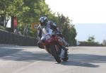 William Dunlop at Signpost Corner, Onchan.