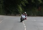 Paul Shoesmith approaching Braddan Bridge.