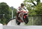 Guy Martin at Ballaugh Bridge.