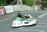 David Stone/Kerry Williams on Braddan Bridge, Douglas.