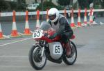 Harold Bromiley at the Practice Start Line, Douglas.