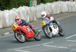 Bob Millinship (28) at Braddan Bridge, Douglas.