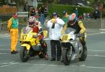 Richard Prescott (118) at the Start Line, Douglas.